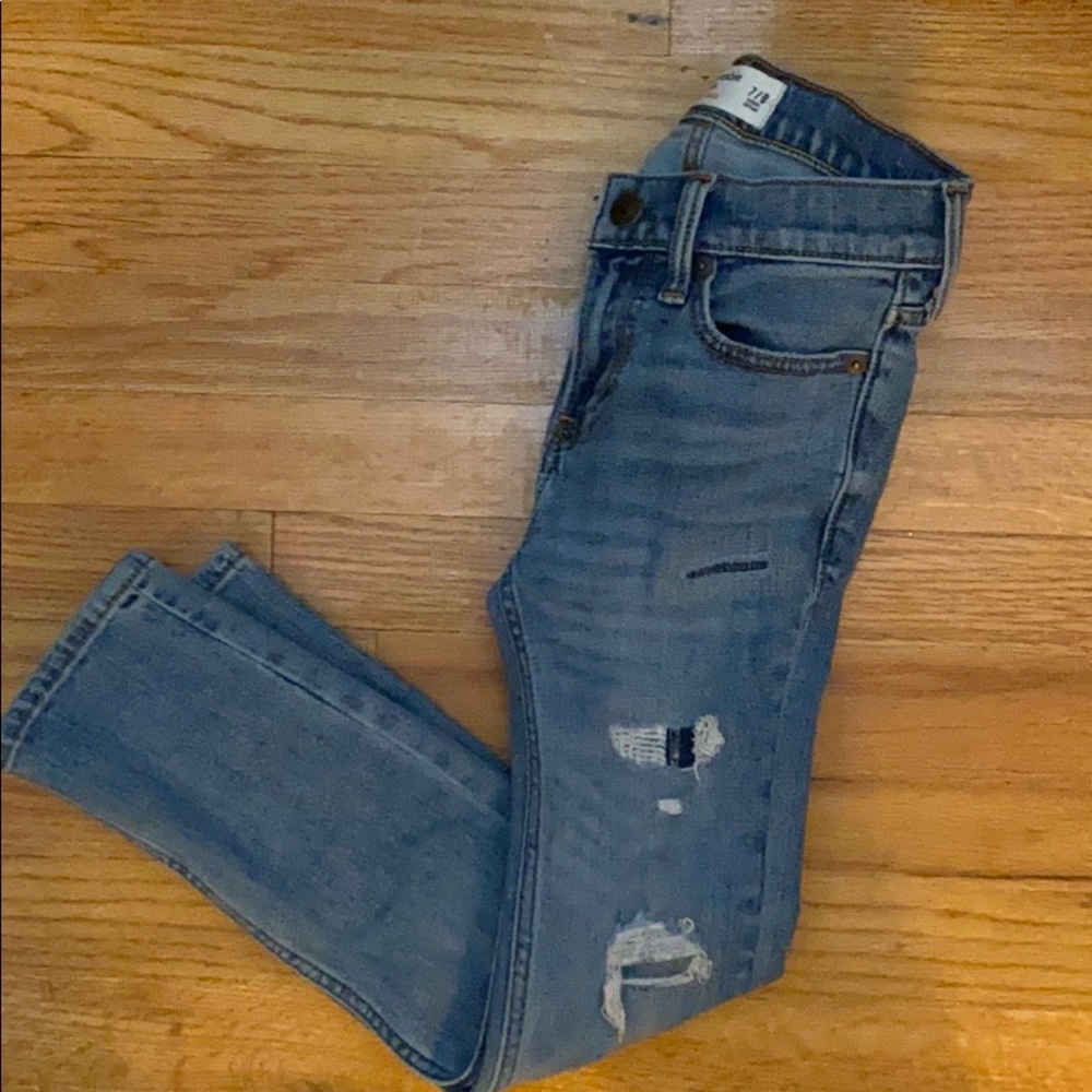Boys Abercrombie & Fitch jeans size 7-8